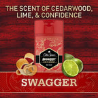 Old Spice Swagger Scent of Confidence, Body Wash for Men, 33.4 fl oz