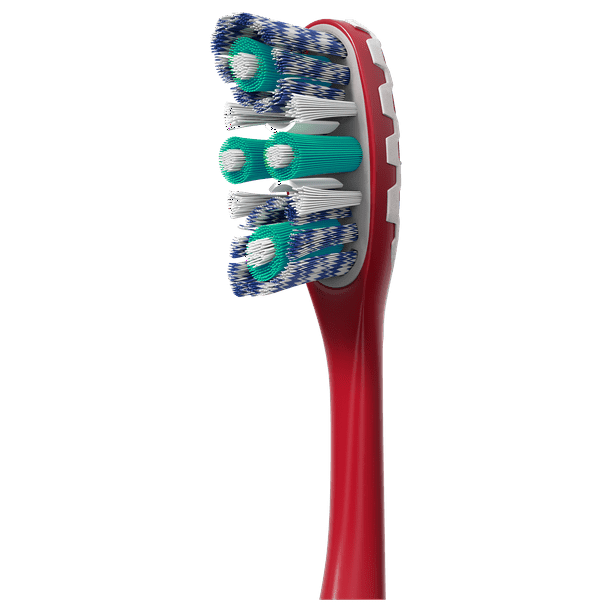 Colgate 360 Advanced Optic Toothbrush with Tongue; Medium; 4 Count EasyOptionXY LLC