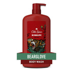 Old Spice Men's Body Wash, Bearglove, Long Lasting Lather, 33.4 fl oz