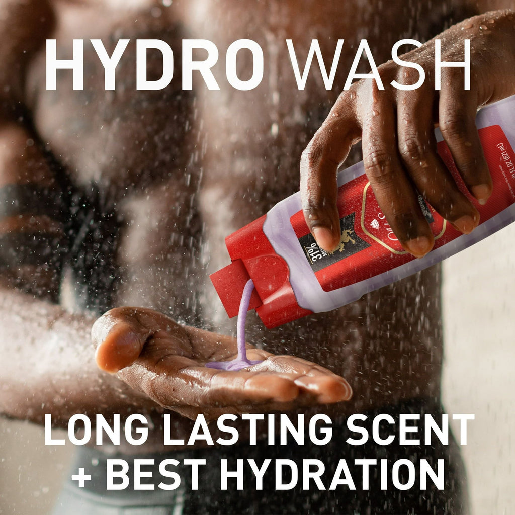 Old Spice Men's Body Wash Moisturizing Hydro Wash, Swagger Scent, 21 fl oz