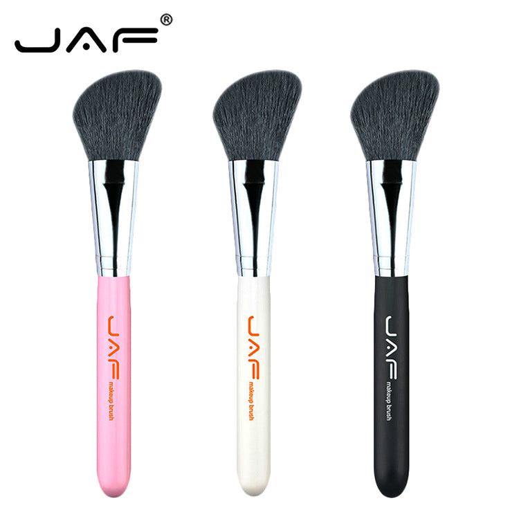 JAF makeup brush Single oblique head blush brush Natural mountain wool Source new product 12GKYA Rouge brush Pi-Mart