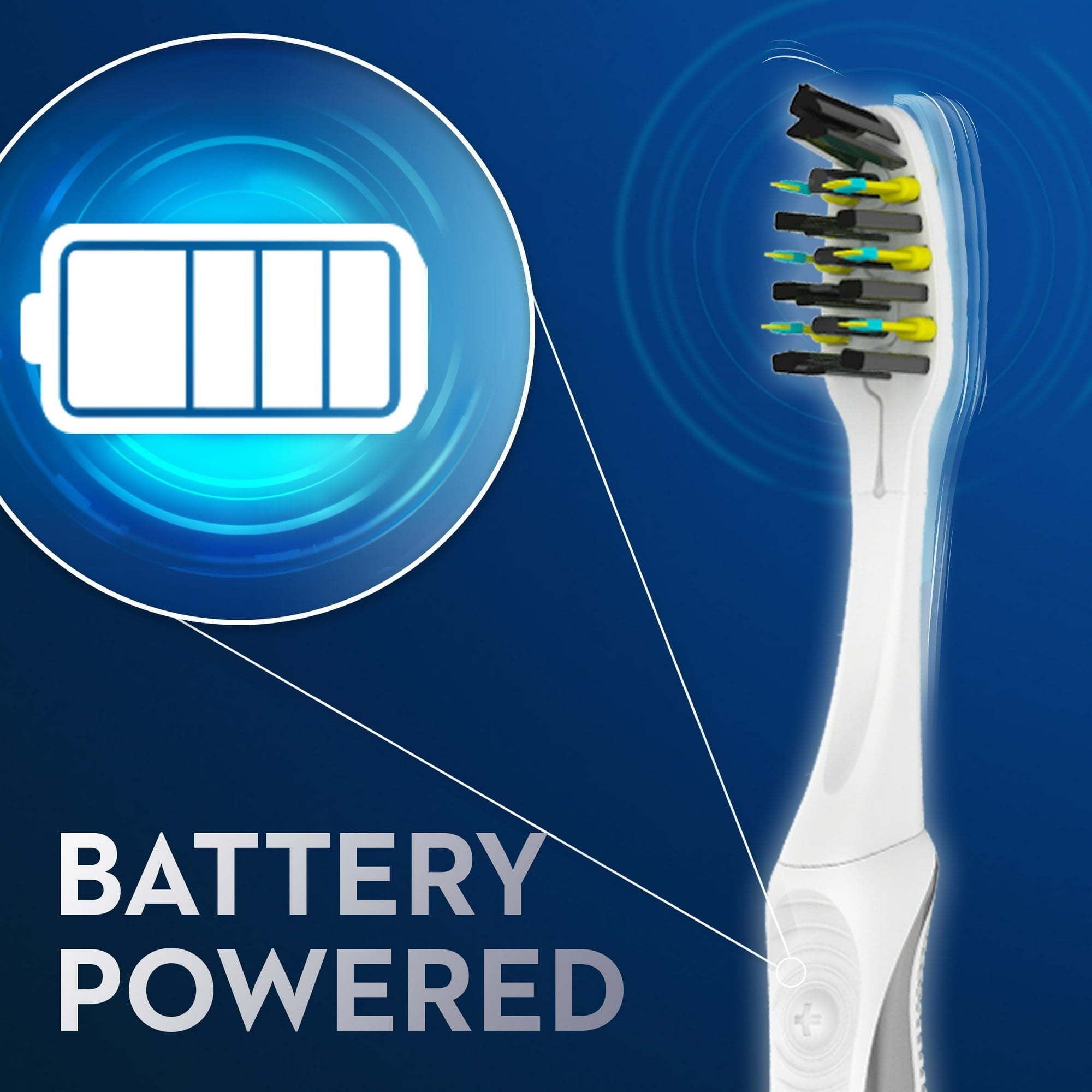 Oral-B Pulsar Charcoal Battery Toothbrush, Soft, 1 Count