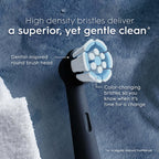 Oral-B iO Gentle Care Replacement Heads, Electric Toothbrush Brush Heads, Black, 2 Count EasyOptionXY LLC