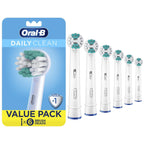 Oral-B Daily Clean Electric Toothbrush Replacement Brush Heads Refill, 6 Count