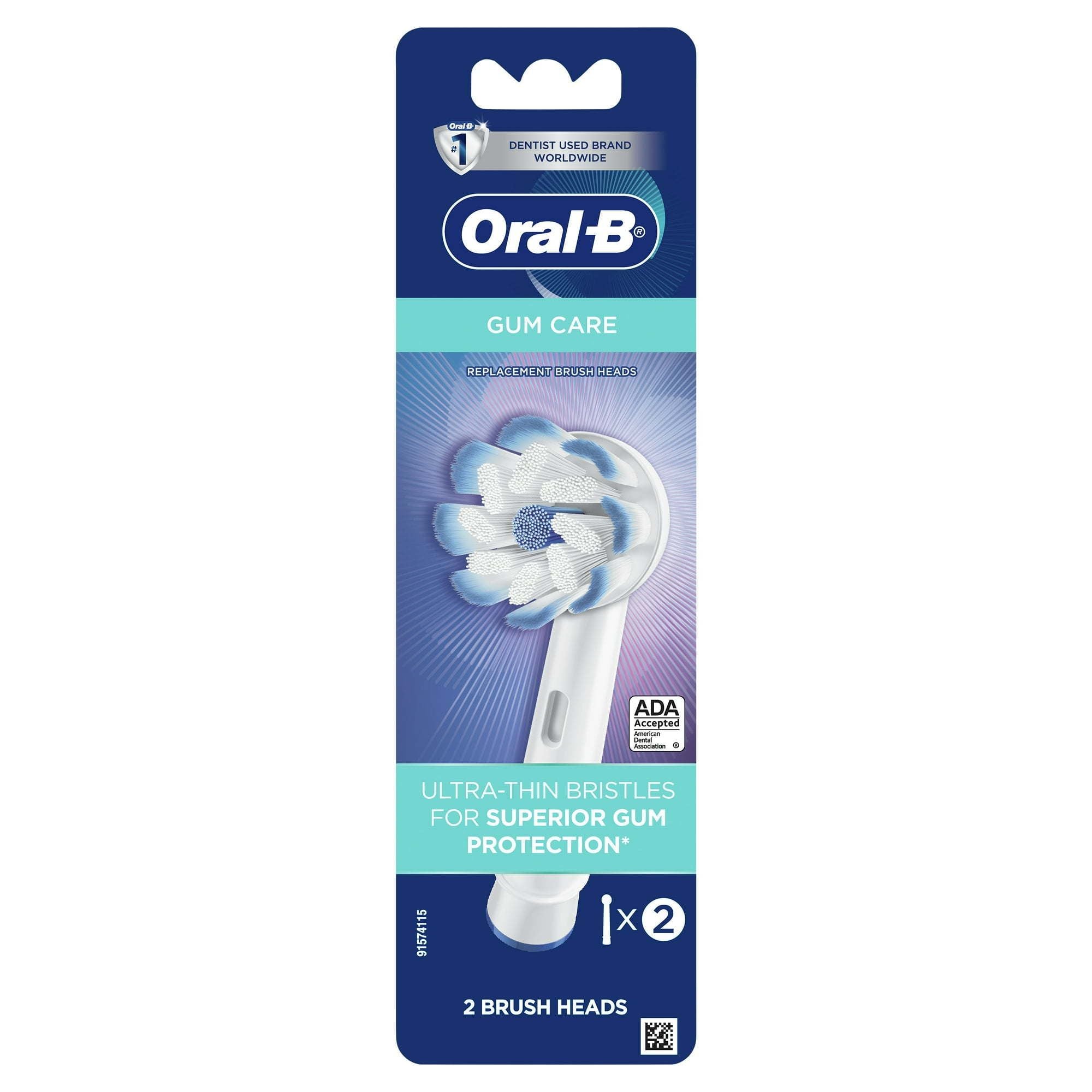 Oral-B Gum Care Electric Toothbrush Replacement Head, White, 2 Ct EasyOptionXY LLC