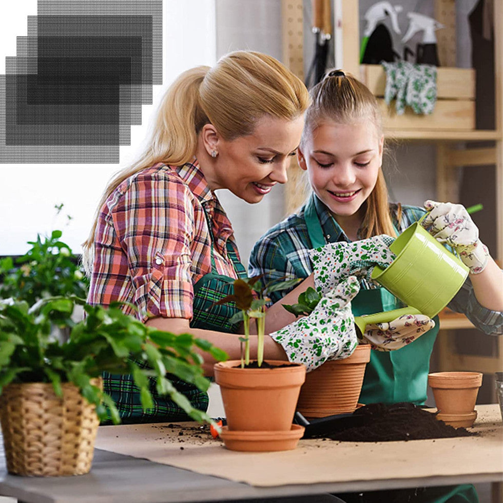Flower Pot Bottom Gauze Pad Rectangular SucculentMesh Plate