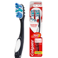 Colgate 360 Advanced Optic Whitening Toothbrush with Tongue; Medium; 2 Count EasyOptionXY LLC
