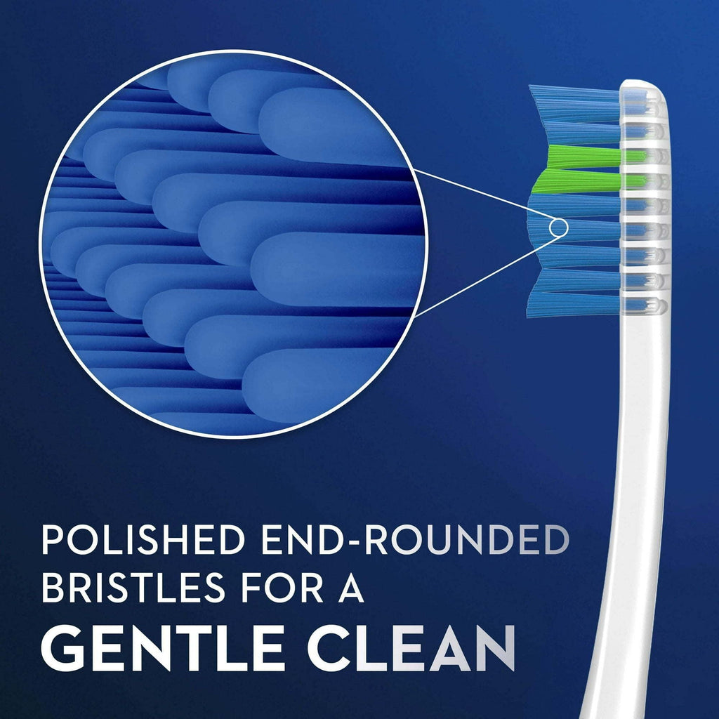 Oral-B Indicator Max Manual Toothbrushes, Color Changing Bristles, Soft, 6 Count