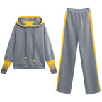 Sports Suit Hooded Sweater Women Loose and Slim Casual Wear Pi-Mart
