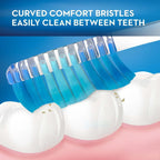 Oral-B Indicator Color Collection Manual Toothbrush, Medium, 4 Count, for Adults and Children 3+