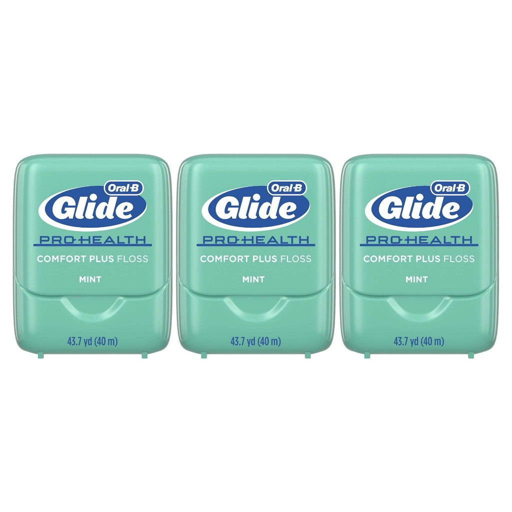 Oral-B Glide Pro-Health Comfort Plus Ribbon Dental Floss, Extra Soft, Value 3 Pack (40m Each) EasyOptionXY LLC