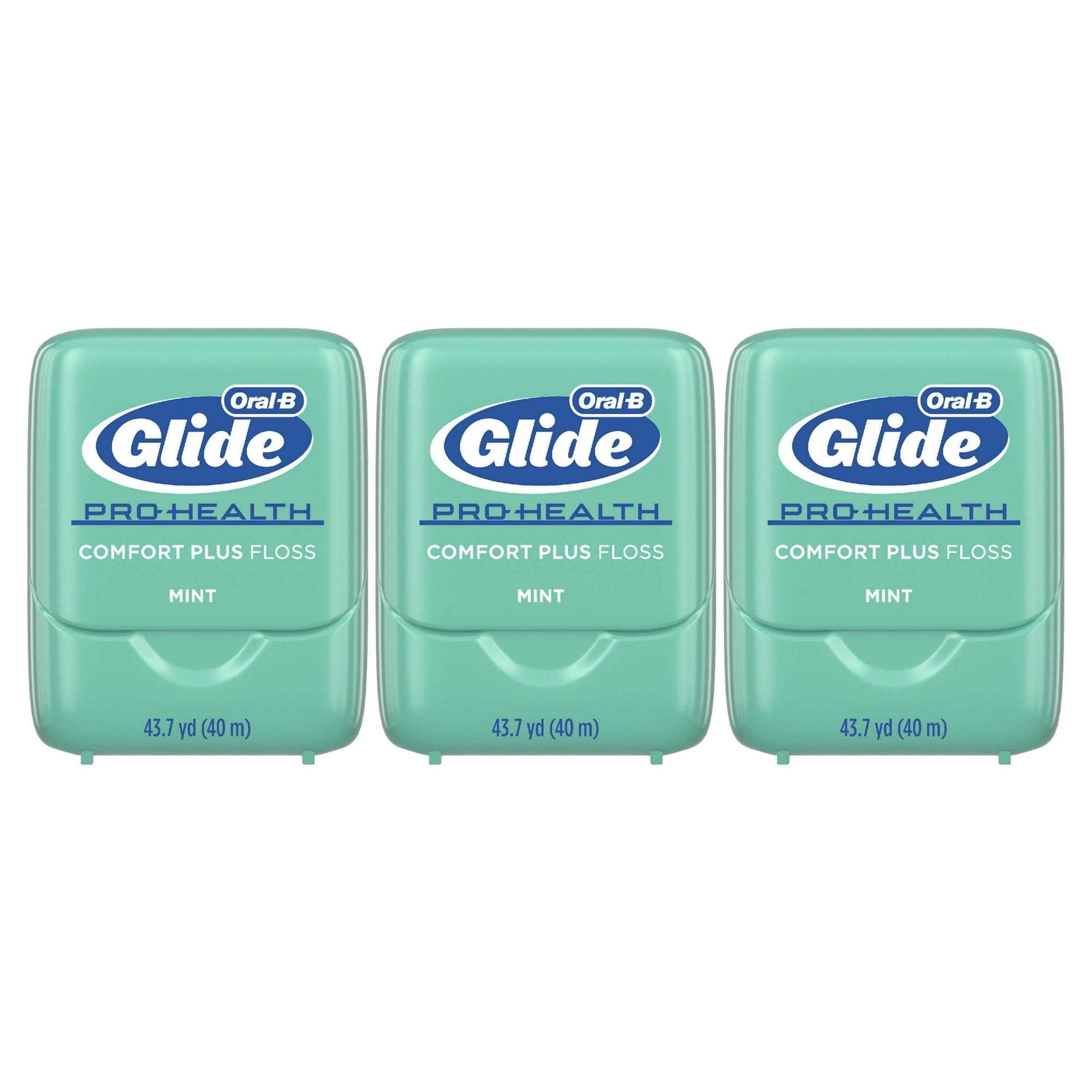 Oral-B Glide Pro-Health Comfort Plus Ribbon Dental Floss, Extra Soft, Value 3 Pack (40m Each) EasyOptionXY LLC