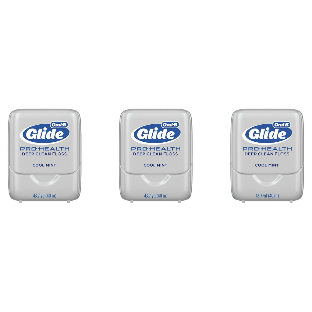 Oral-B Glide Pro Health Dental Floss, Cool Mint, 40 m, 3 Pack