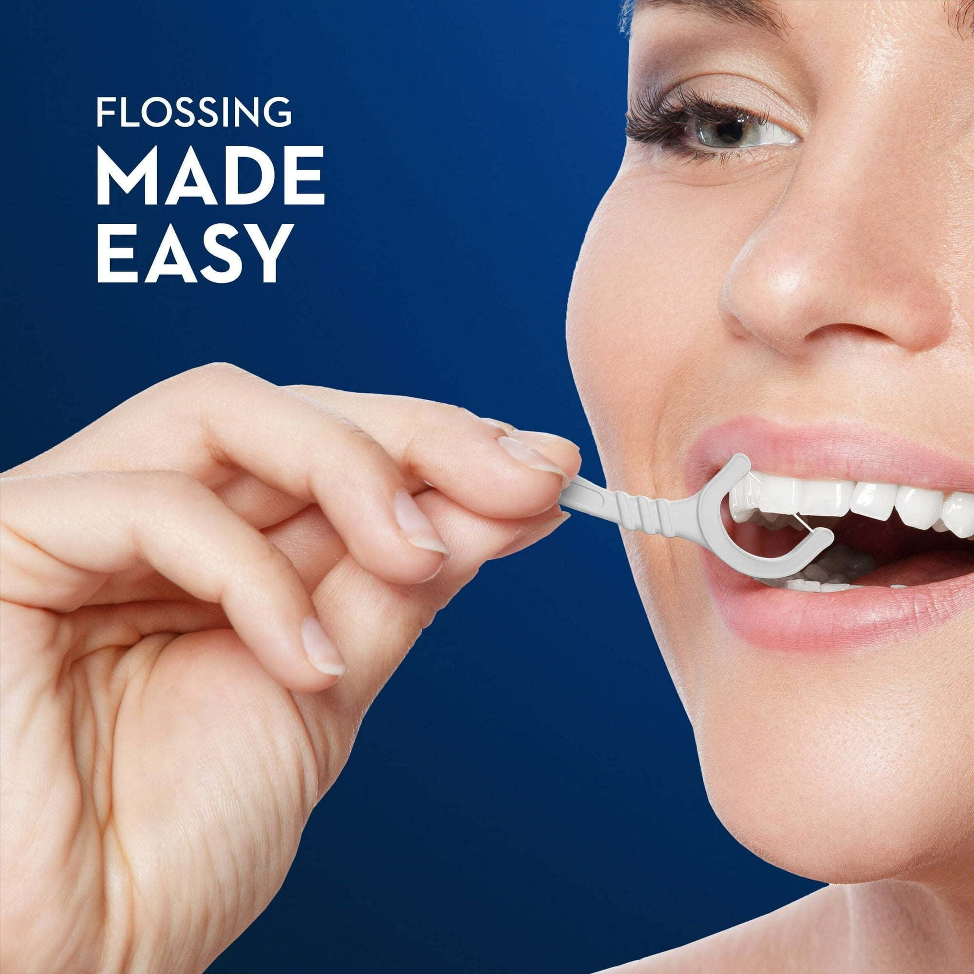 Oral-B Glide Ultra Deep Clean Dental Floss Picks, Cool Mint Flavor, 75 Count EasyOptionXY LLC