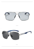 Sunglasses Men's New Trendy Color-changing Polarized Sunglasses Day And Night Dual-use HD Glasses Night Vision Goggles