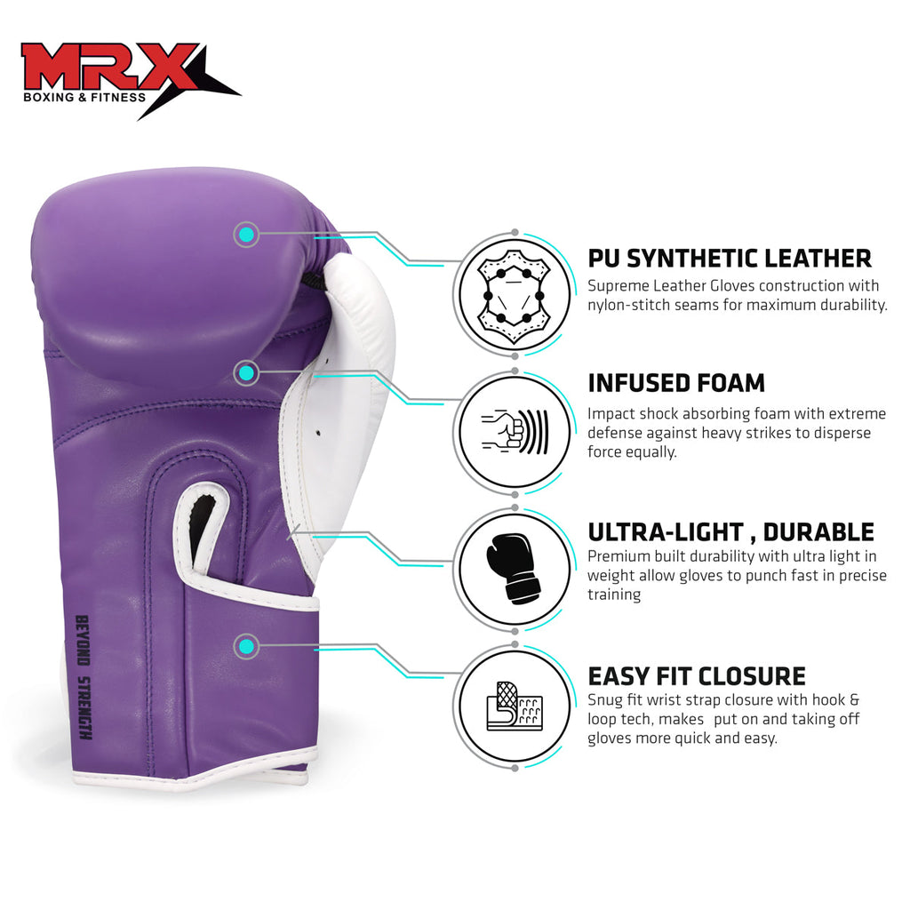 MRX Womens Boxing Gloves Bag Sparring Training Kickboxing Mauy Thai - SJB-DIAMOND ELITES