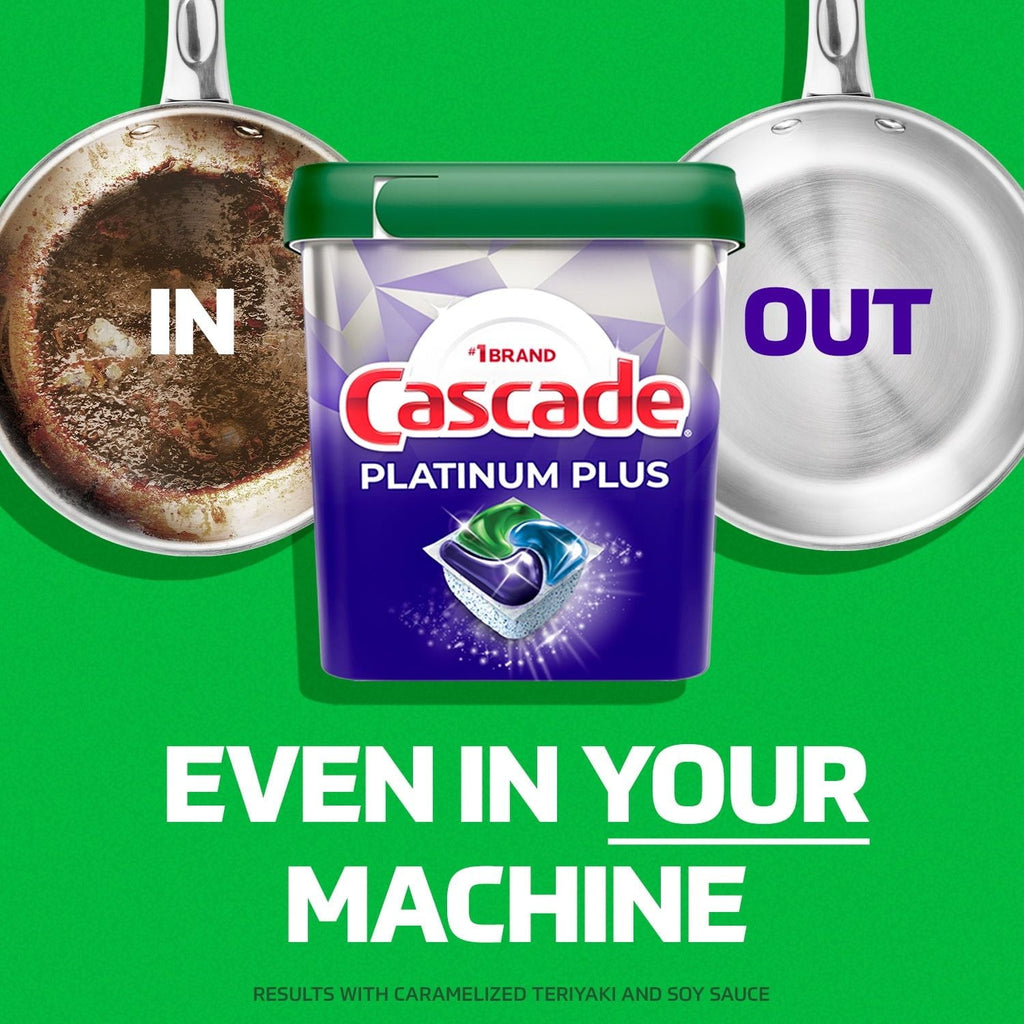 Cascade Platinum Plus Dishwasher Detergent Pacs, Fresh, 28 Count EasyOptionXY LLC