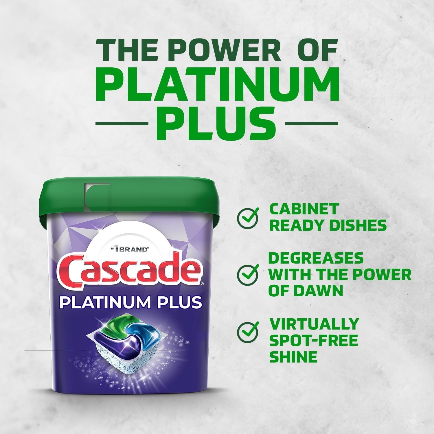 Cascade Platinum Plus Dishwasher Detergent Pacs, Fresh, 28 Count EasyOptionXY LLC