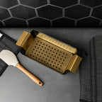 Thyme & Table Non-Stick Loaf Pan with Handled Stainless Steel Trivet for Serving EasyOptionXY LLC