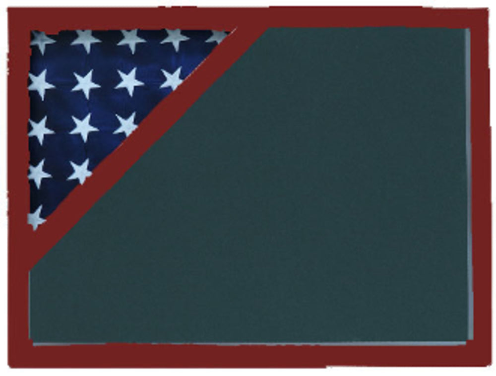 Shadow box for american flag, 3x5 flag, 4x6 flag ,5x9.5 Flag. The Military Gift Store