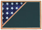 Shadow box to hold a 5’ X 9.5’ flag, Flag medal display frame The Military Gift Store