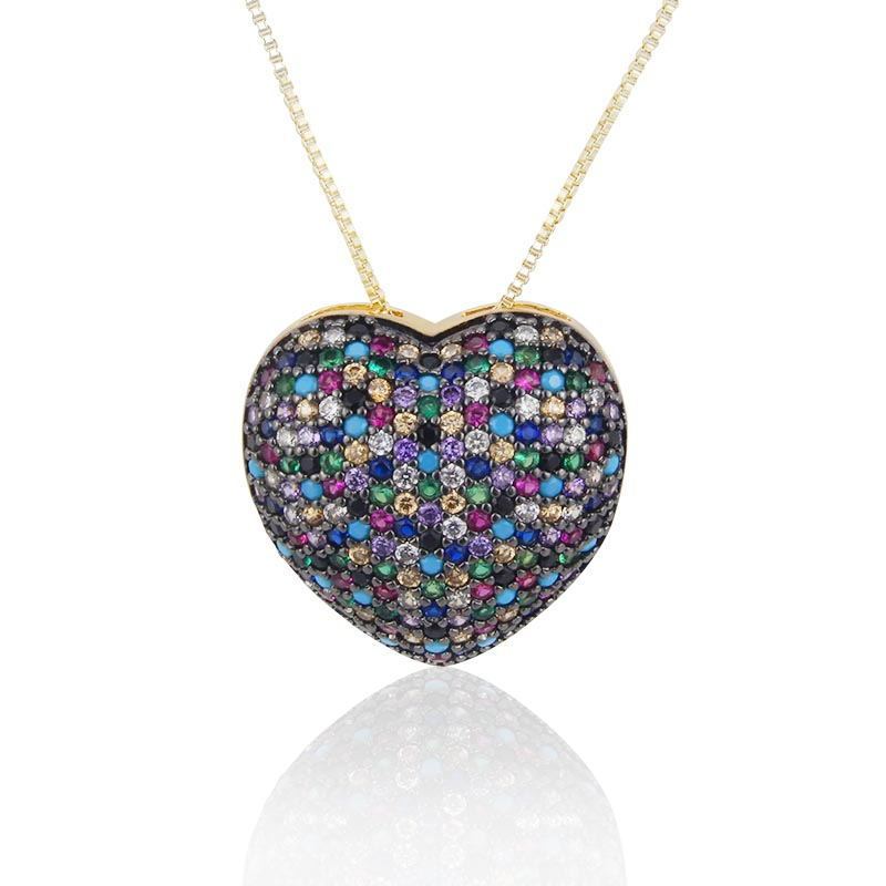 Zircon Earring Necklace Set Pi-Mart