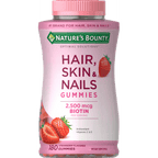 Nature's Bounty Hair; Skin and Nails Vitamins with Biotin Gummies; 180 Count EasyOptionXY LLC