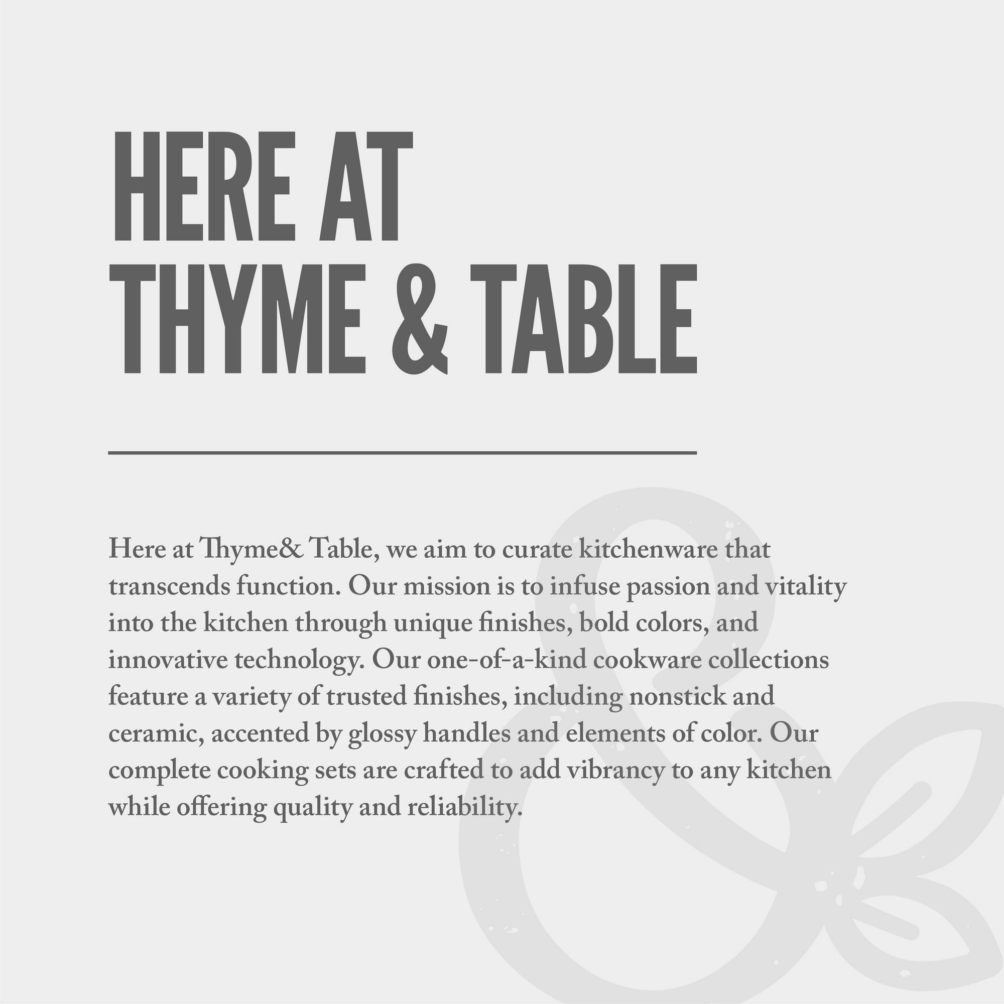 Thyme & Table Non-Stick 8" Fry Pan, Hard Anodized EasyOptionXY LLC