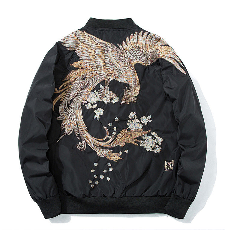 Embroidered jackets for men and women couples Pi-Mart