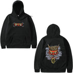 Hooded sweatshirt with pullover print Pi-Mart