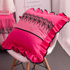 Lace Lace Square Pillowcase Without CoreCushion Cover And Pillowcase One Pair Set Pi-Mart