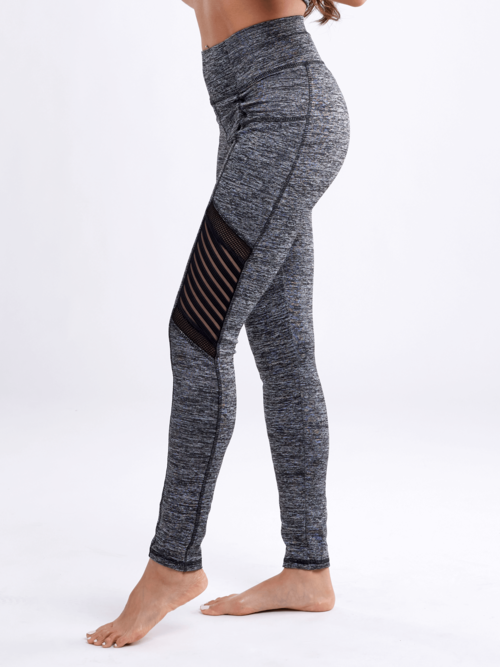 JupiterGear High-Waisted Pilates Leggings with Side Pockets & Mesh Pan - SJB-DIAMOND ELITES