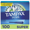 Tampax Pearl Tampons with LeakGuard Braid, Super Absorbency, 100 Ct EasyOptionXY LLC
