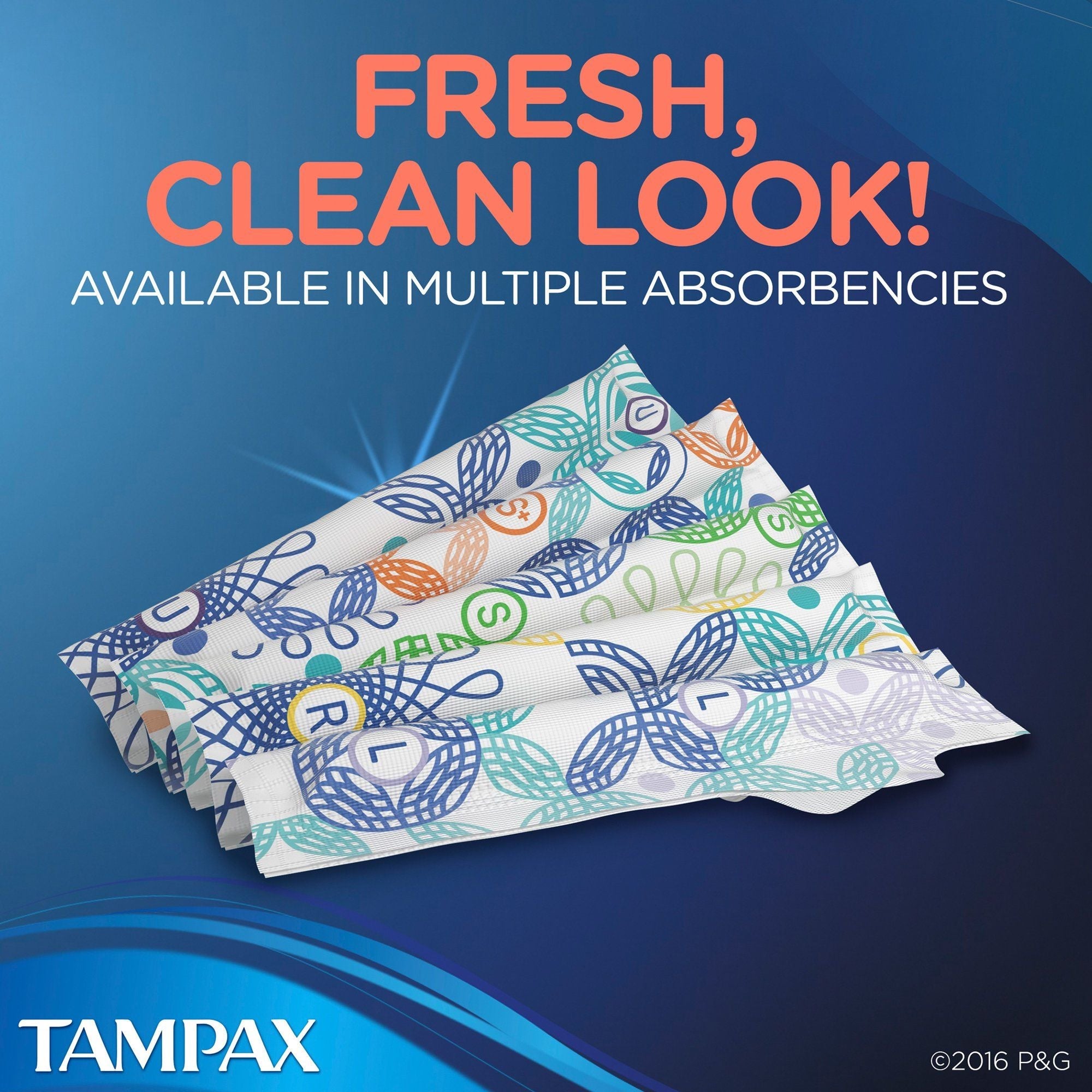 Tampax Pearl Unscented Tampons Regular (96 Count)