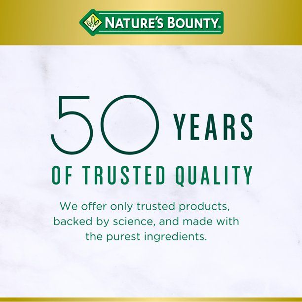 Nature's Bounty Zinc; Immune Support Supplement; 50 mg; 100 Caplets EasyOptionXY LLC