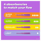 Tampax Radiant Tampons with LeakGuard Braid, Light Absorbency, 28 Count EasyOptionXY LLC