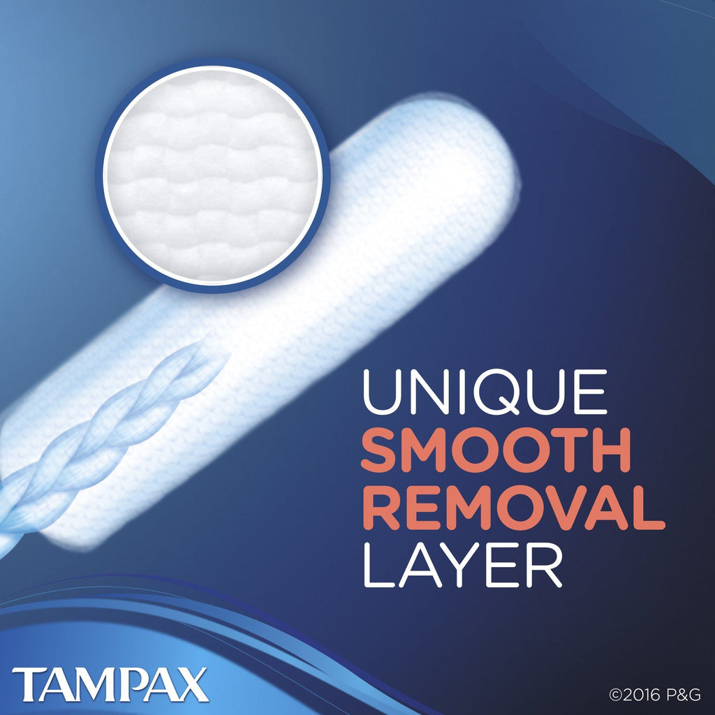 Tampax Pearl Regular Plastic Tampons, Unscented, 8 Count EasyOptionXY LLC