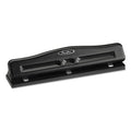 Swingline 11-Sheet Commercial Adjustable Three-Hole Punch, 9/32" Holes, Black - SJB-DIAMOND ELITES