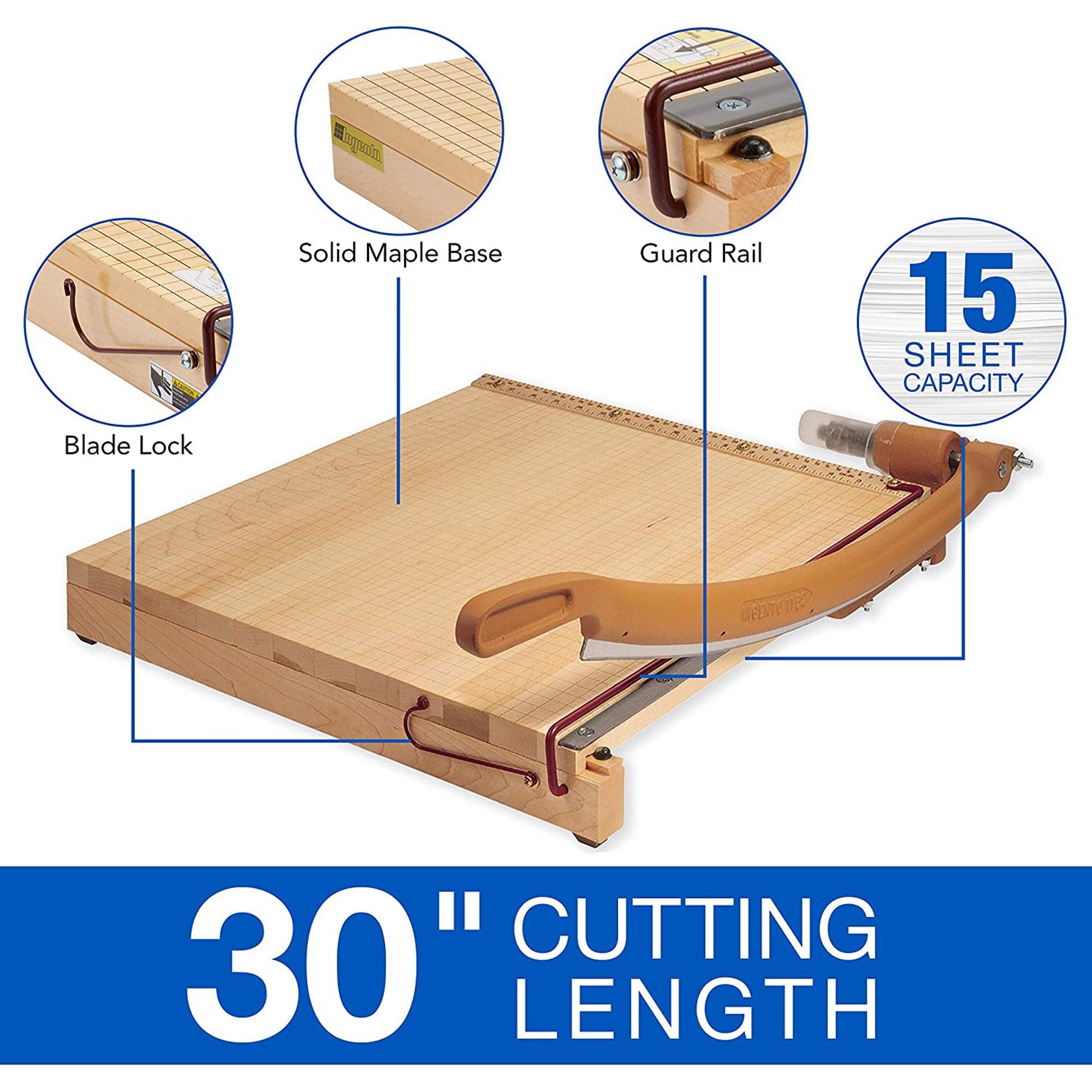 Swingline ClassicCut Ingento Guillotine Trimmer, 18" Cut Length, 15 Sheet Capacity - SJB-DIAMOND ELITES