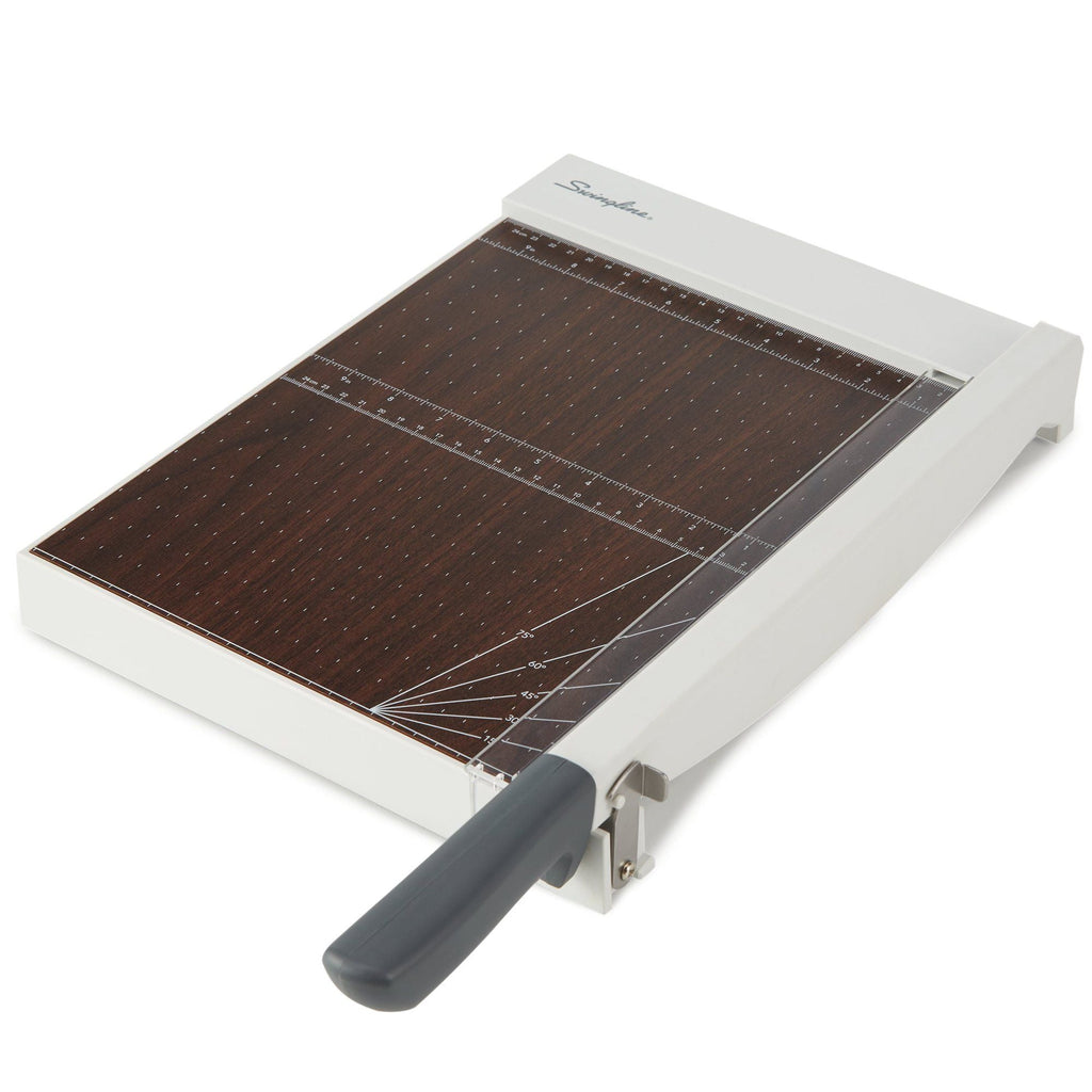 Swingline ClassicCut Guillotine Trimmer, Wood, 12", 8 Sheets (G7000003) - SJB-DIAMOND ELITES