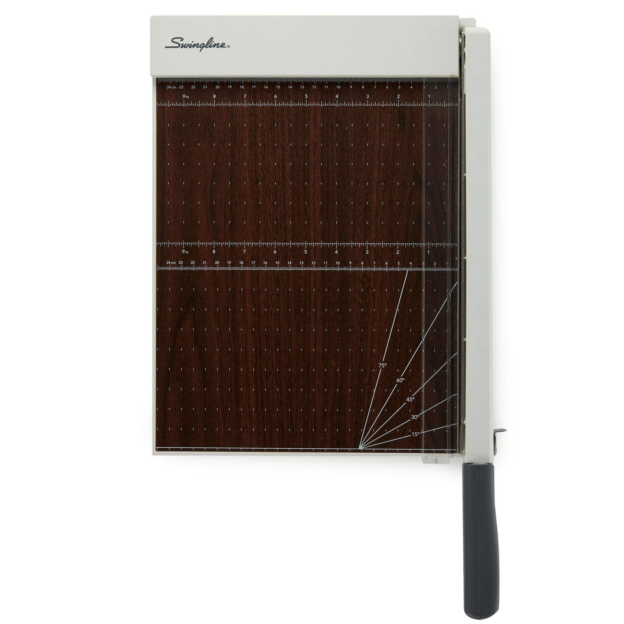 Swingline ClassicCut Guillotine Trimmer, Wood, 12", 8 Sheets (G7000003) - SJB-DIAMOND ELITES