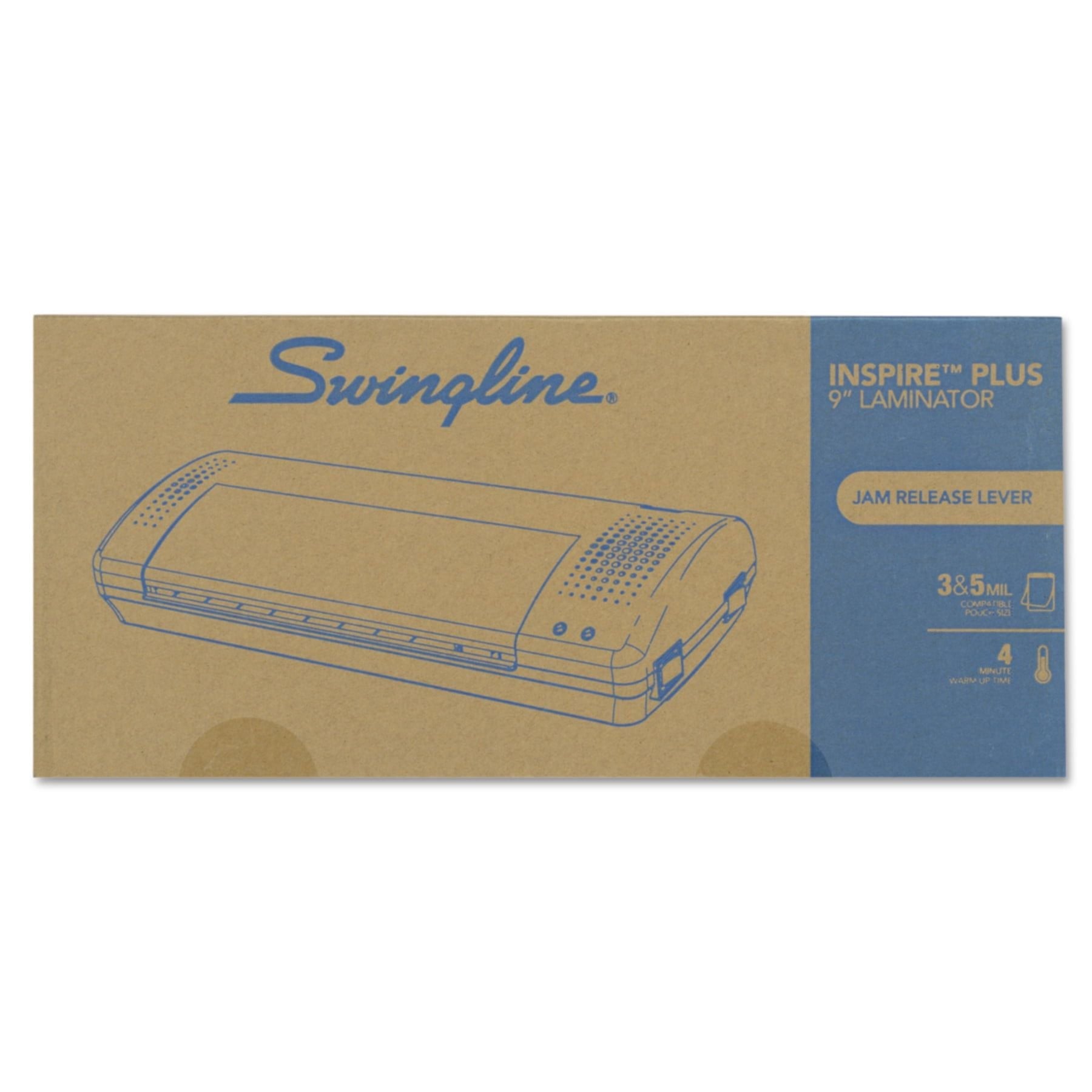 Swingline Inspire Plus Thermal Pouch Laminator, 9" Wide, 3-5 Mil (1701857CM) - SJB-DIAMOND ELITES