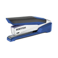 Bostitch InPower? Spring-Powered Premium Desktop Stapler, 28-Sheet Capacity, Blue/Silver - SJB-DIAMOND ELITES