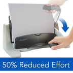 Swingline LightTouch Heavy Duty Punch, 50% Easier, 2-7 Holes, 40 Sheets - SJB-DIAMOND ELITES