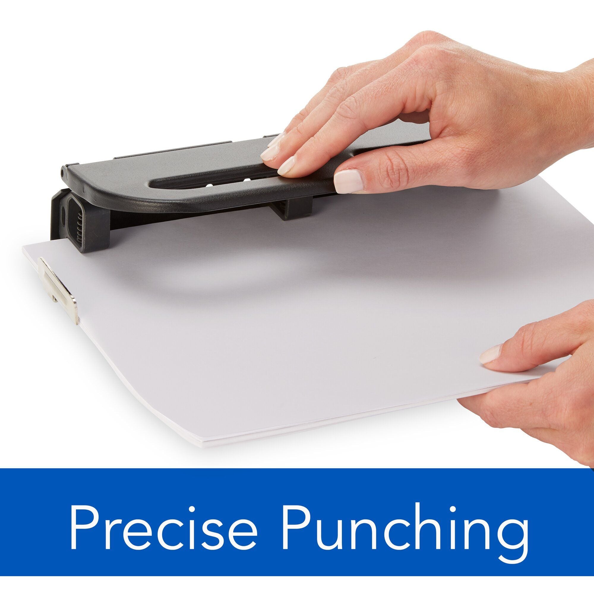 Swingline Easy Touch Heavy Duty Punch, 2-7 Holes, Semi-Adjustable, 24 Sheets - SJB-DIAMOND ELITES