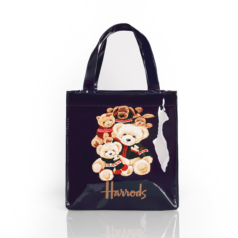 Letter printed handbag Pi-Mart