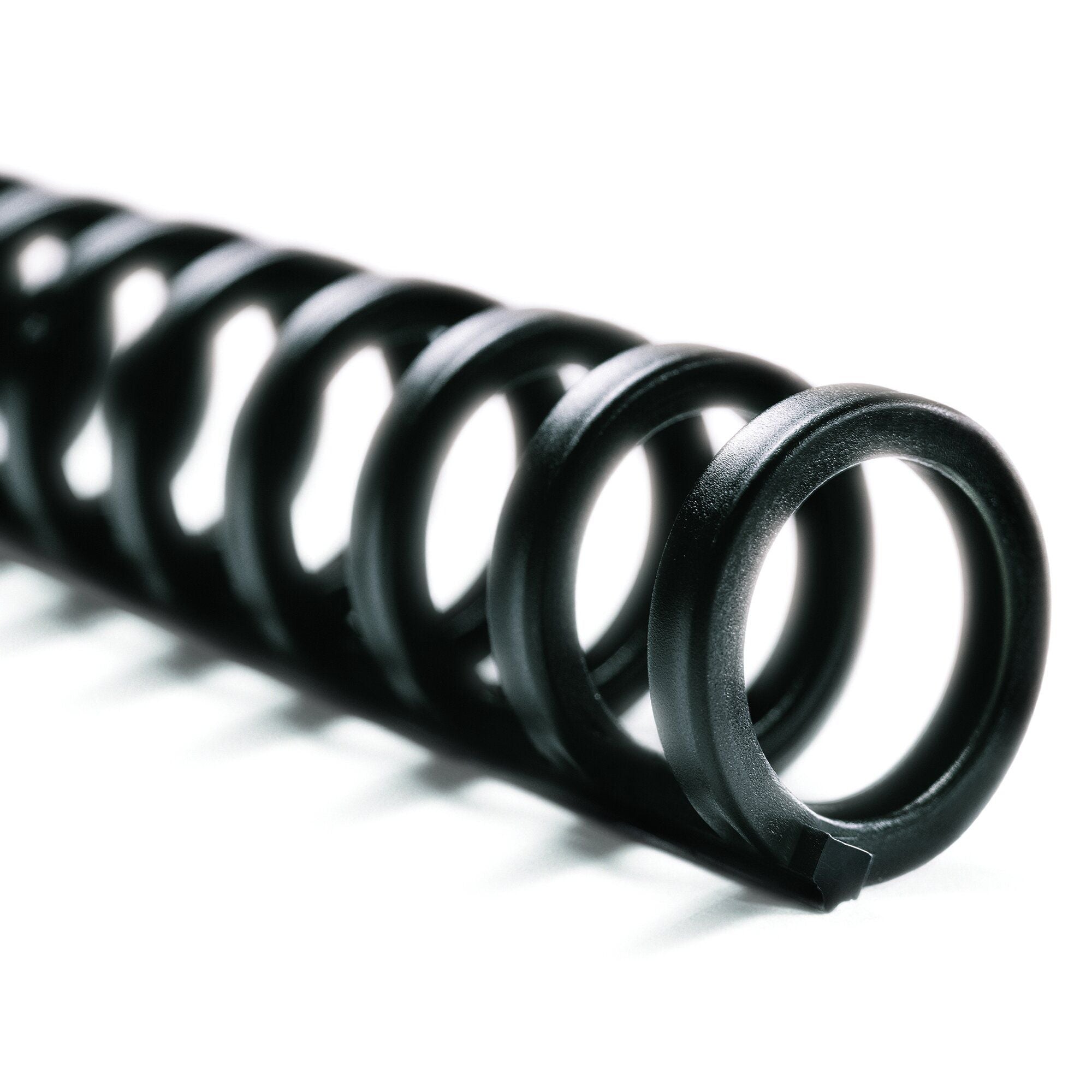 Swingline GBC ProClick Easy Edit Spines, 5/16 Diameter, 45 Sheet Capacity, Black, 100/Box