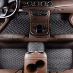 Universal Right Rudder Foot Pad Leather Quilted Embroidered Full Surround Pi-Mart