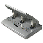 Swingline Antimicrobial High Capacity Heavy Duty Punch, 3 Holes, 75 Sheets