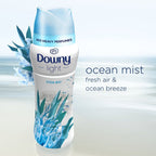 Downy Light Laundry Scent Booster Beads with No Heavy Perfumes, Ocean Mist Scent, 24 oz